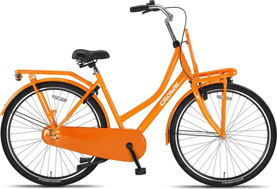 Crown Holland 28 Inch 53 cm Dames Terugtraprem Oranje