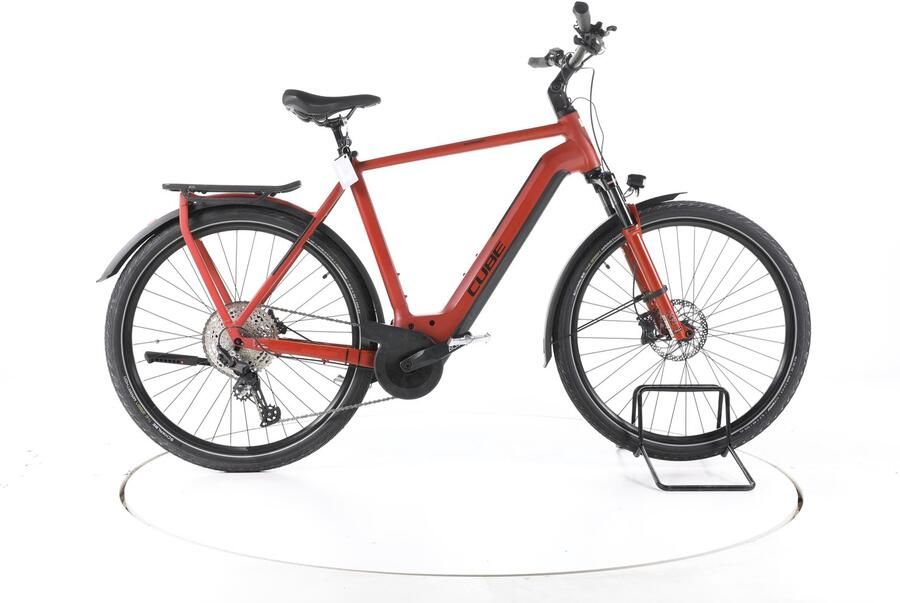 Cube Kathmandu Hybrid EXC 625 Elektrische trekkingfiets Bosch Accu 625Wh 29 rood