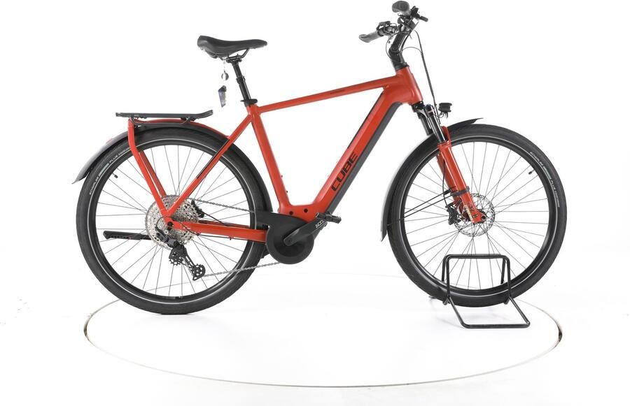 Cube Kathmandu Hybrid EXC 750 Elektrische trekkingfiets Bosch Accu 750Wh 28 rood
