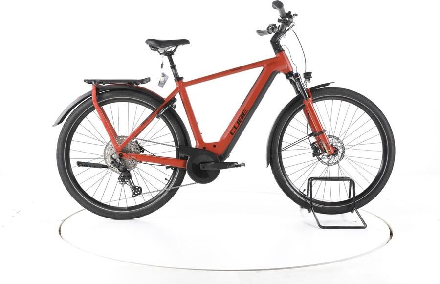 Cube Kathmandu Hybrid EXC 750 red´n´black 54 cm M Elektrische trekkingfiets 28