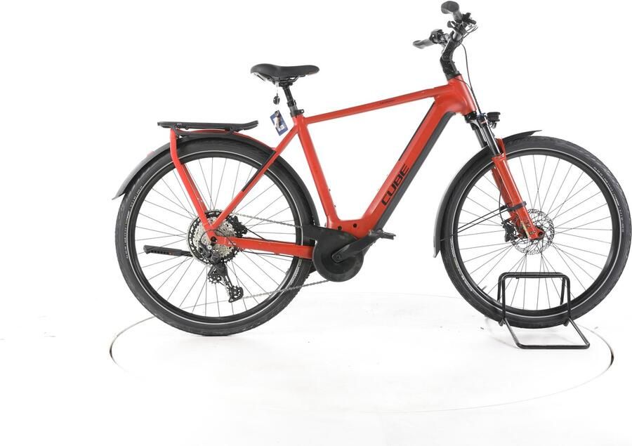 Cube Kathmandu Hybrid EXC Elektrische trekkingfiets Bosch Accu 750Wh 28 rood