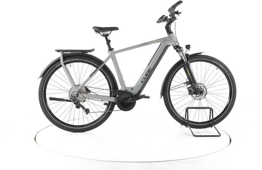 Cube Kathmandu Hybrid ONE Elektrische trekkingfiets Bosch Accu 625Wh 28 grijs