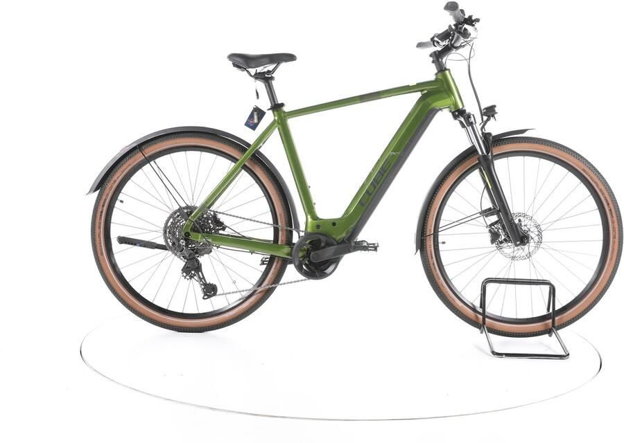 Cube Nuride Hybrid Pro Elektrische trekkingfiets Bosch Accu 750Wh 29 2024 groen - Foto 1