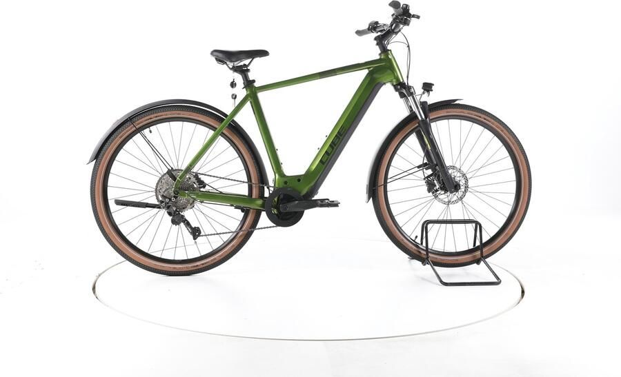Cube Nuride Hybrid Pro Elektrische trekkingfiets Bosch Accu 750Wh 29 groen Pro