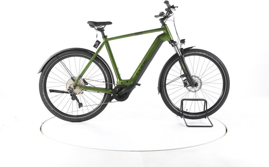 Cube Nuride Hybrid Pro Elektrische trekkingfiets Bosch Accu 750Wh 29 groen Pro