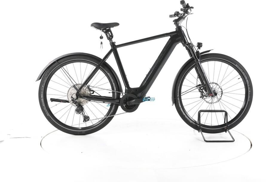 Cube Nuride Hybrid SLT Elektrische hardtail mountainbike Bosch Accu 750Wh 28 Pro