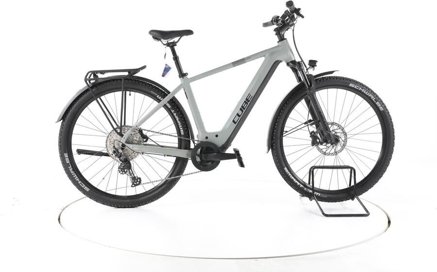 Cube Nuride Hybrid SLX Elektrische trekkingfiets Bosch Accu 750Wh 29 grijs Pro