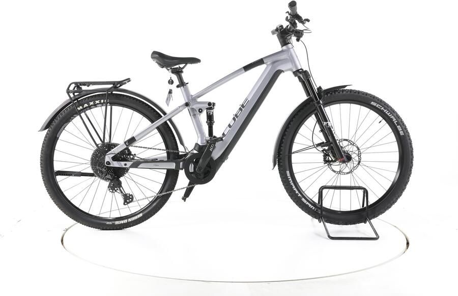 Cube Stereo Hybrid 120 Race SUV E-Bike Bosch Accu 750Wh 29 2023 zilver Pro