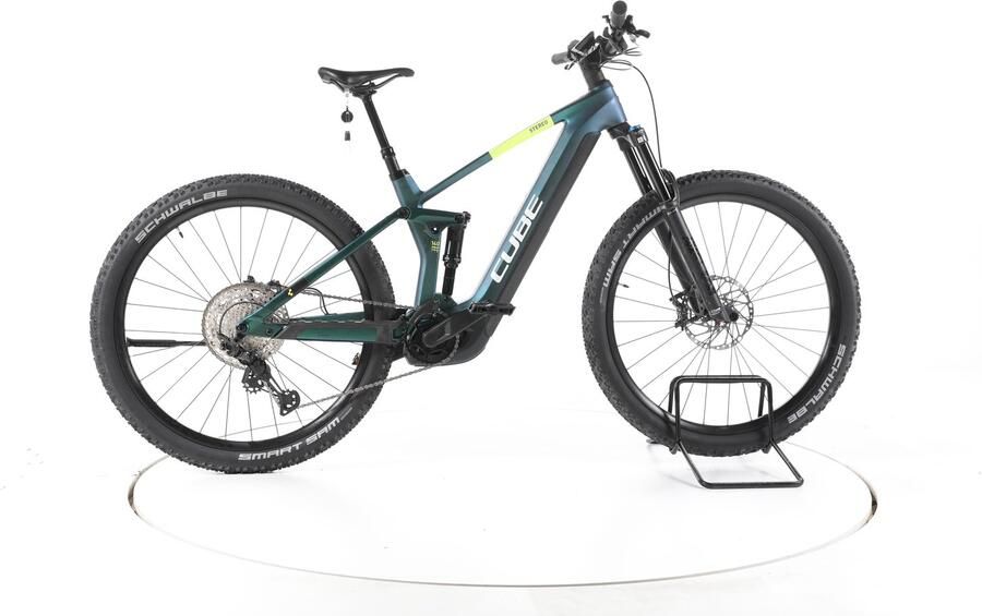 Cube STEREO HYBRID 140 HPC SLX 750 Elektrische full-suspension mountainbike Accu