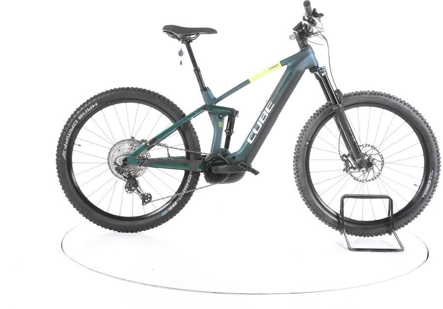 Cube Stereo Hybrid 140 HPC SLX 750 Elektrische full-suspension mountainbike Accu