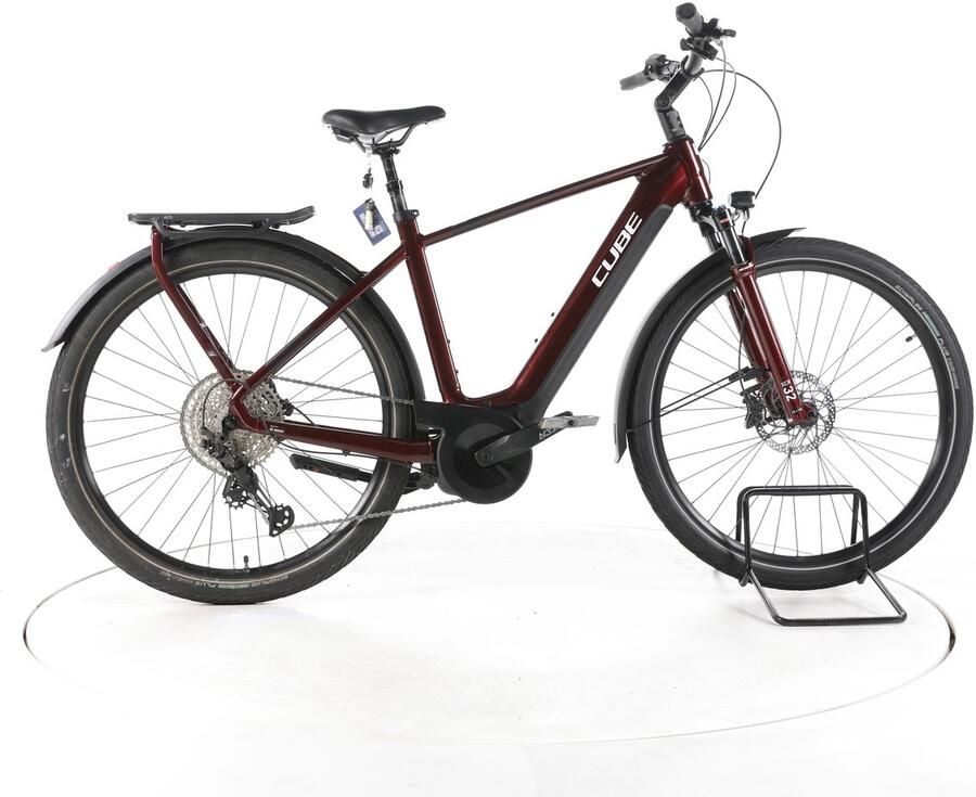 Cube Touring Hybrid EXC Elektrische trekkingfiets Bosch Accu 625Wh 28 2023 rood
