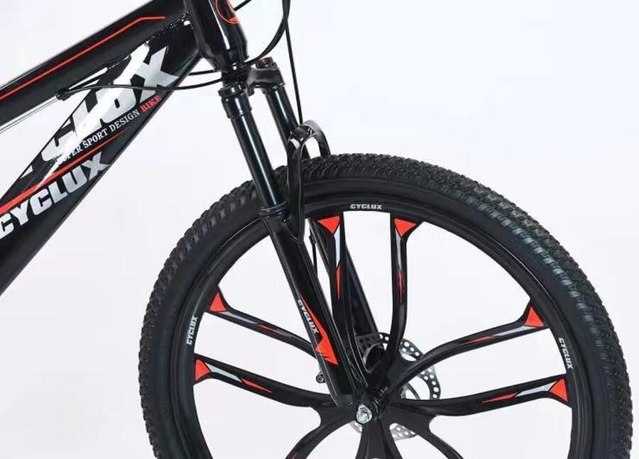 Cyclux Road Bike Jongensfiets Mtb 26 Inch 21 Speed Shimano Groen