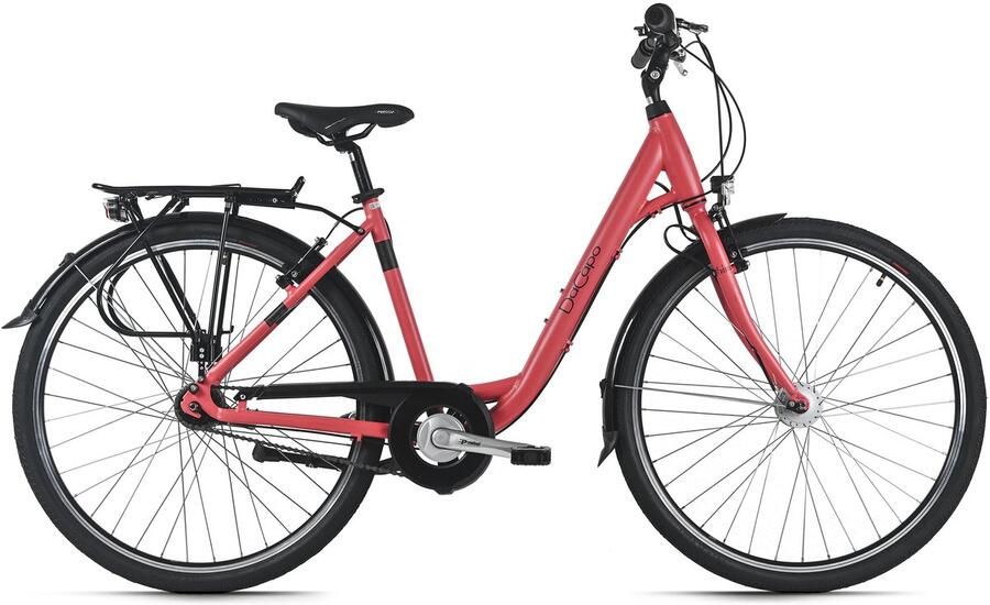 Dacapo damesfiets 28'' Padova roze 7 versnellingen framemaat 48 cm