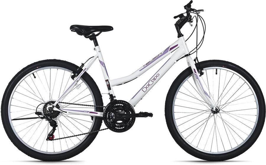 Dacapo Mountainbike Dames 26 Nelson Wit 18 Versnellingen Framemaat 48 cm