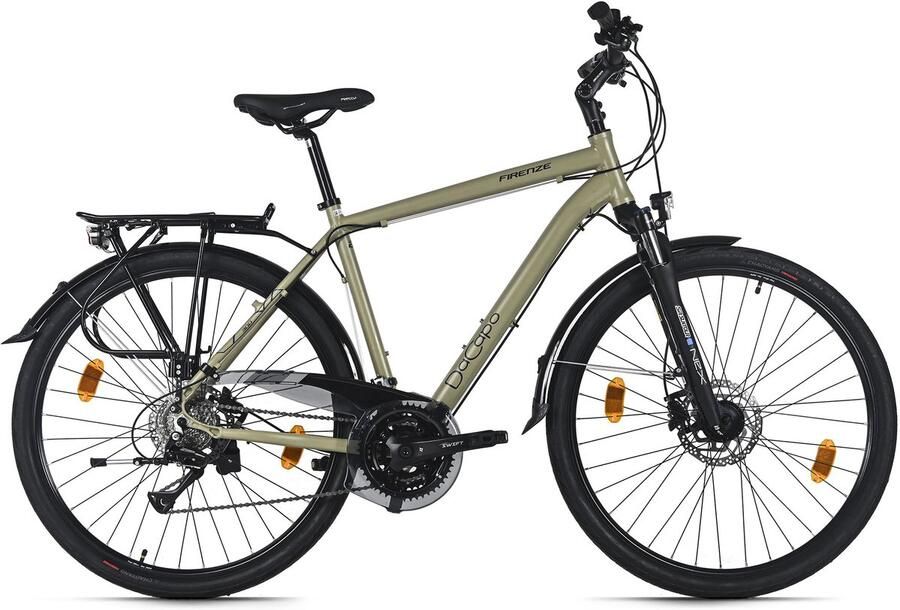 Dacapo Trekkingfiets Heren 28 Firenze 300 Brons 24 Versnellingen Framemaat 53 cm