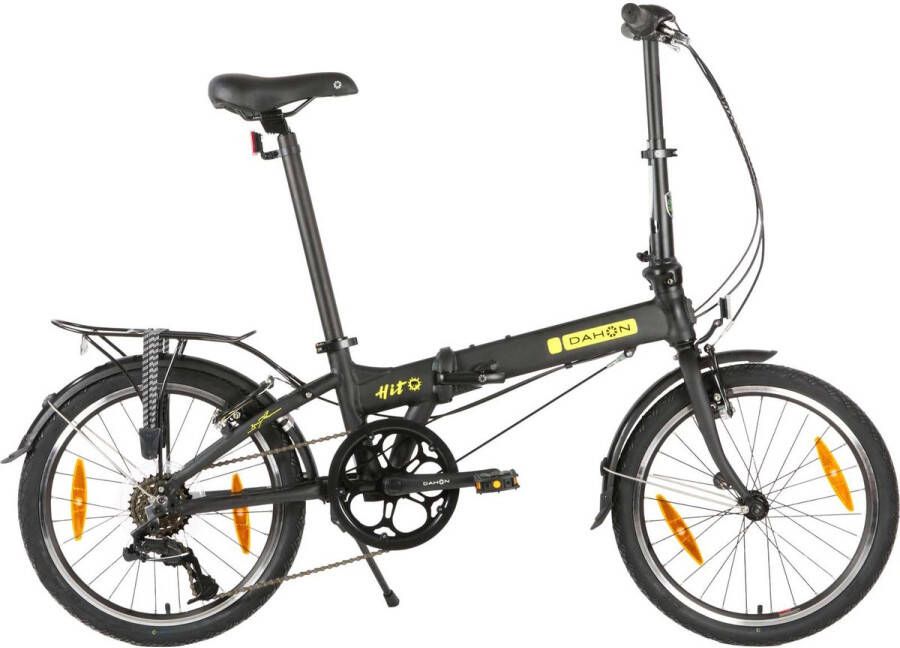 DAHON vouwfiets Hit D6 pitch zwart