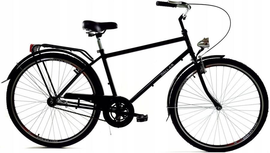 Dallas bike s City 28 Herenfiets Stadsfiets zwart
