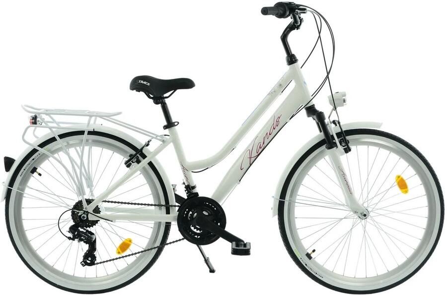 Davi Aurelia – Stadsfiets – 26 inch – 18 versnellingen – Wit