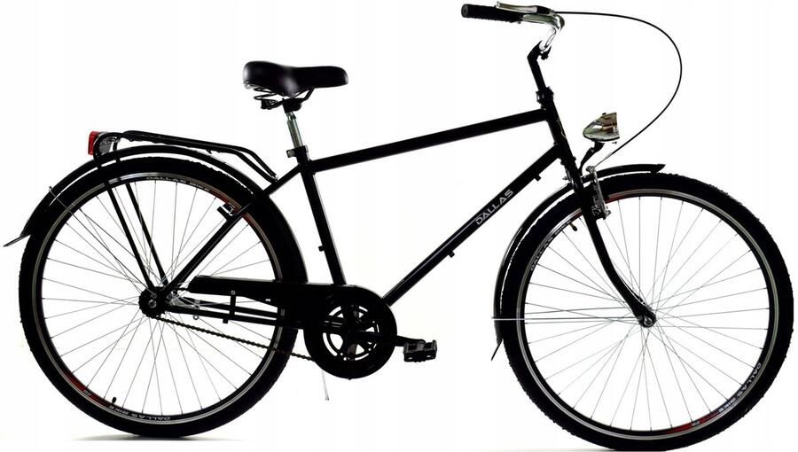 Davi Dallas – Stadsfiets – 28 inch – 1 versnelling – Zwart
