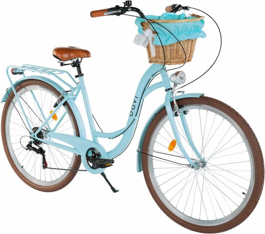Davi Emma – Stadsfiets – 28 inch – 7 versnellingen – Blauw Bruin