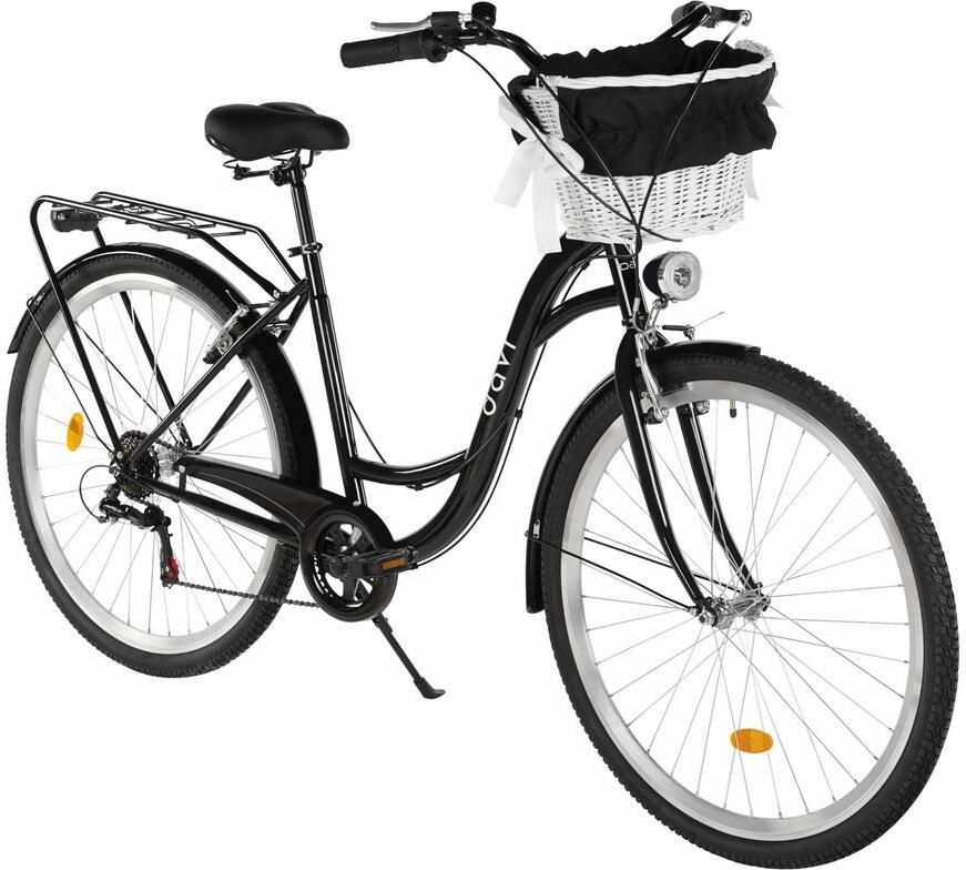 Davi Emma – Stadsfiets – 28 inch – 7 versnellingen – Zwart