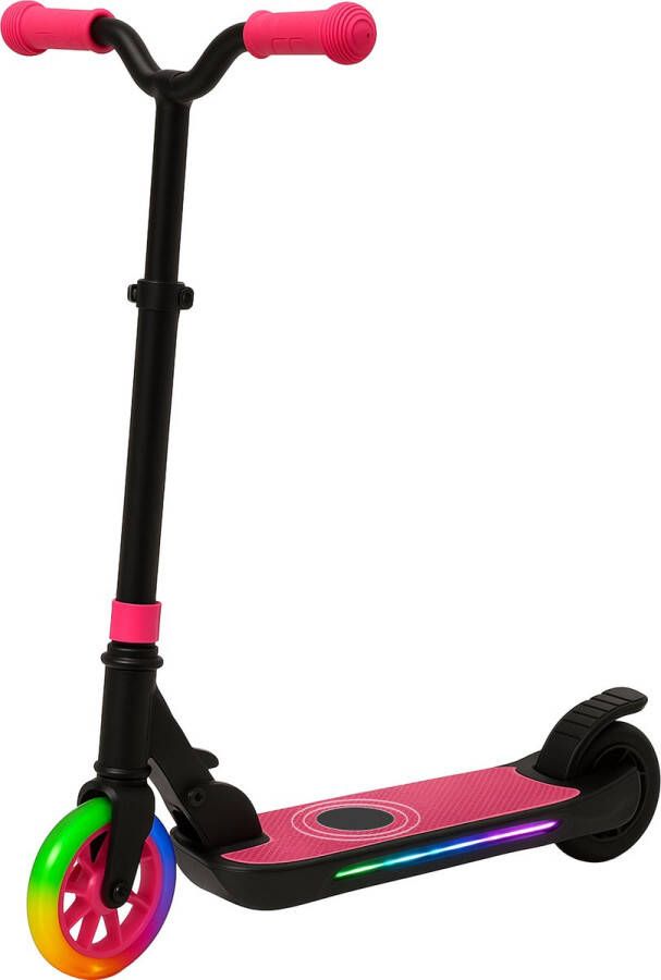 Denver elektrische step voor kinderen 10km u Kinderstep LED Verlichting 6km Bereik SCK5500RO