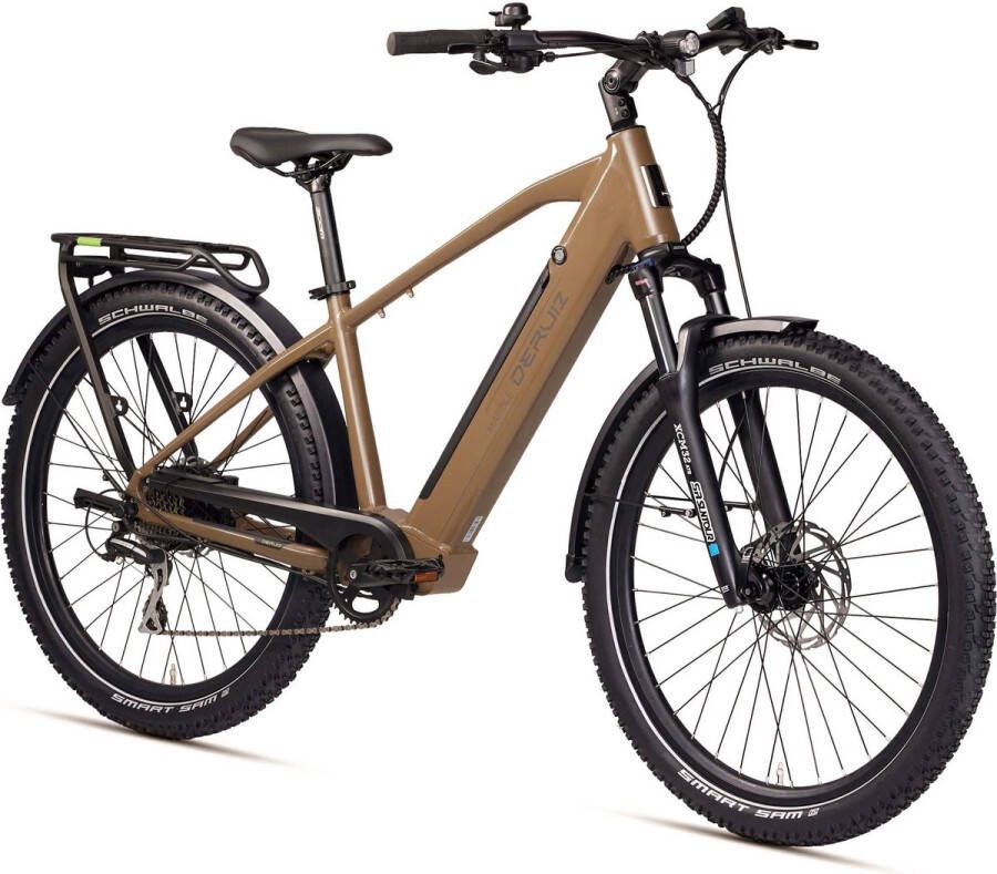 DERUIZ E-Bike Marble SUV-27 5 Inch Elektrische Fiets met Dia t Frame-8 Versnellingen Shi o Derailleur-Achterwielmotor-644 Wh Accu-Maximaal 160 km Bereik-Ontworpen voor Veelzijdigheid