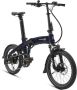 DERUIZ Elektrische Fiets FF2+ Elektrische Vouwfiets 100 km Actieradius 756Wh Verwijderbare Accu 20 inch Citybanden Shi o 8 Versnellingen Hydraulische Schijfrem Achterwielmotor- Opvouwbaar Zwart - Thumbnail 1