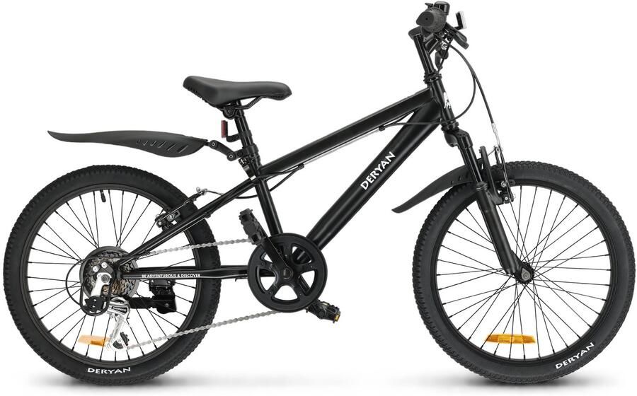 Deryan Kinder Mountainbike 20 Inch Verstelbaar Zwart - Foto 2