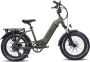 Diablo XR1 – Elektrische Fatbike E-Bike – Nieuw Model – Groen – 250W Motor – Max 25 km u – 7 Versnellingen – Hydraulische Rem - Thumbnail 1