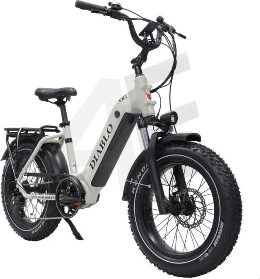 Diablo XR1 Fatbike met Hydraulische Rem Fashion Grey