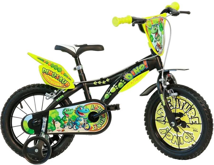 Dino Bikes Kinderfiets 14 inch dinosaurus