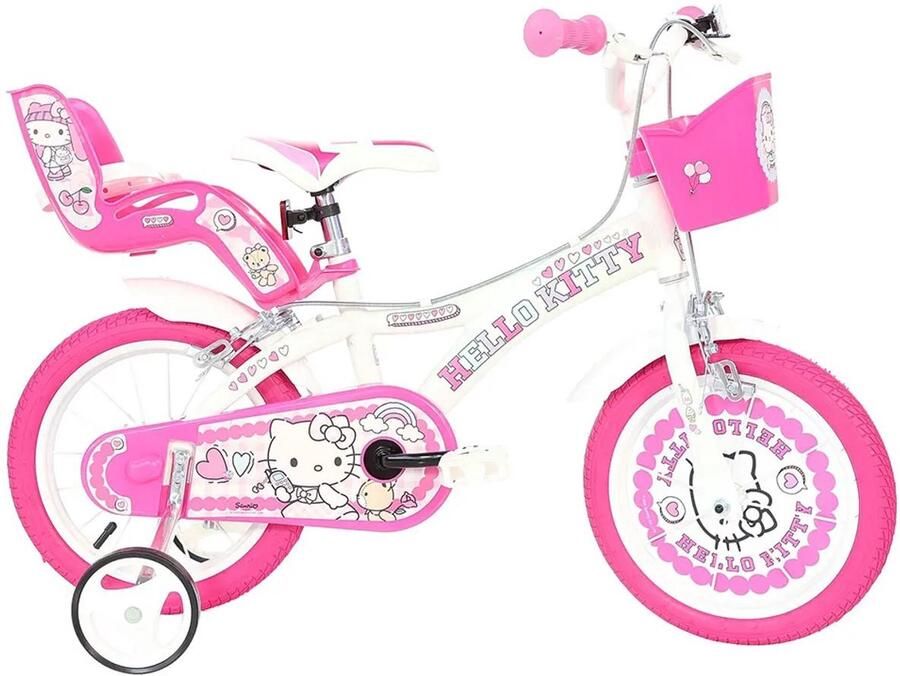 Dino Bikes Kinderfiets Hello Kitty 16 inch