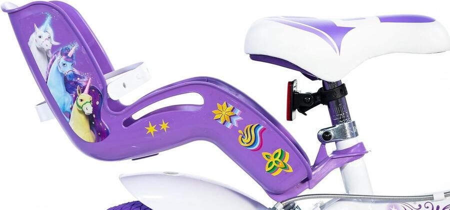 Dino Bikes Kinderfiets Unicorn Academy 14 inch