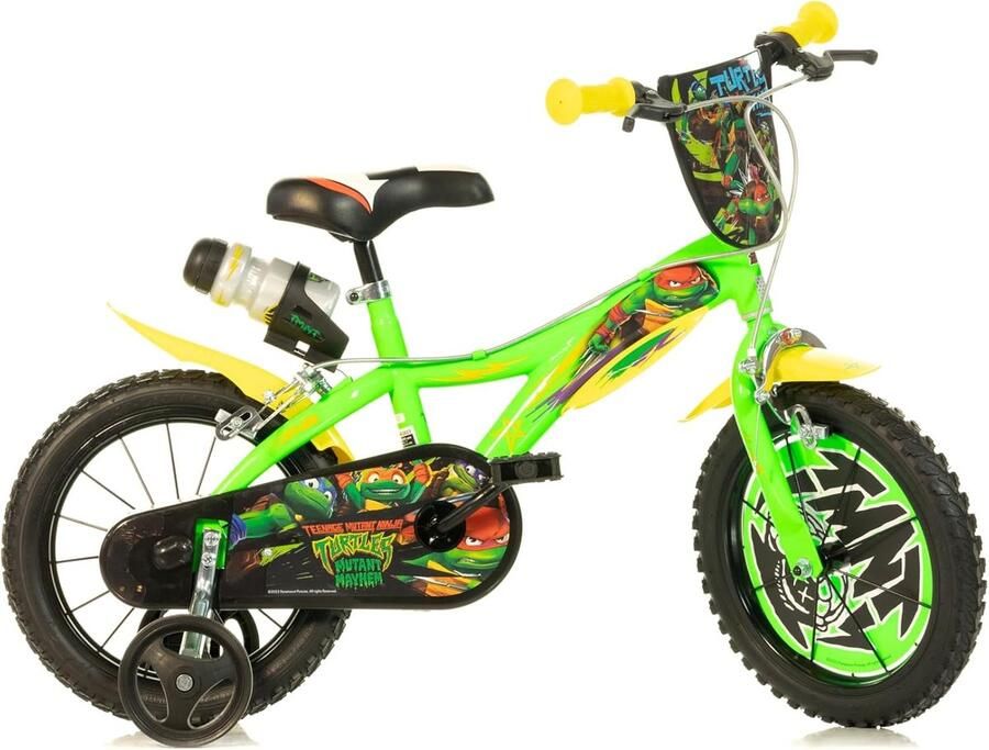 Dino Bikes Ninja Turtles kinderfiets 12 inch