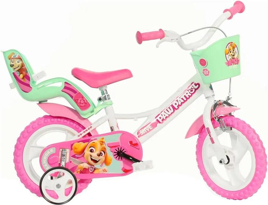 Nickelodeon Paw Patrol Skye 12 Inch 21 cm Meisjes Doortrapper Wit Roze - Foto 2
