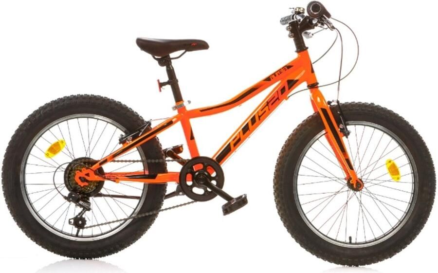 Dino Bikes Plus 20 inch jongensfiets oranje