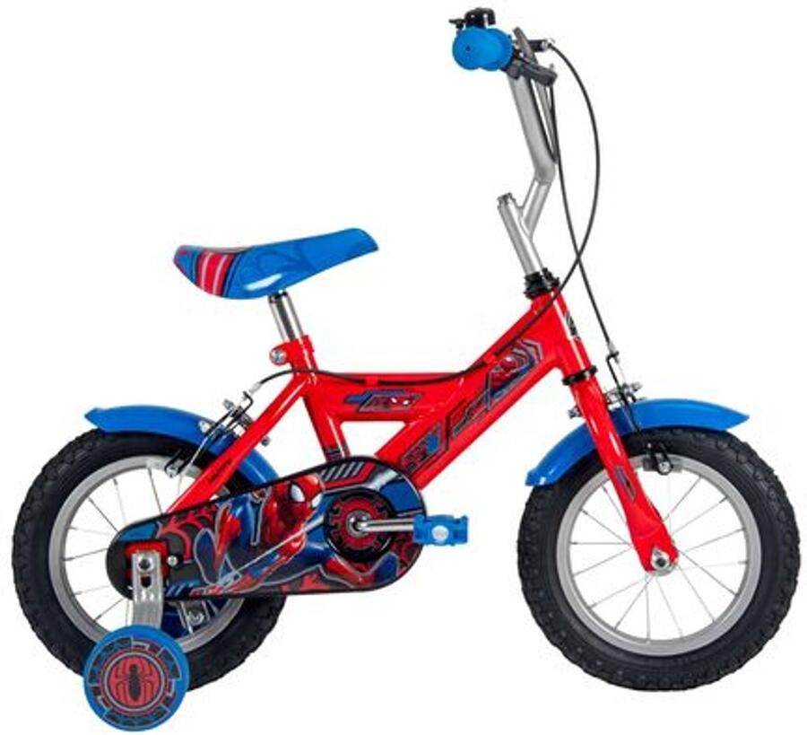 Disney Spider-Man Kinderfiets Jongens 12 inch Rood Blauw Twee handremmen