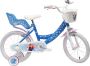 Disney Frozen 2 Frozen Kinderfiets Meisjes 16 inch Blauw Twee handremmen - Thumbnail 1
