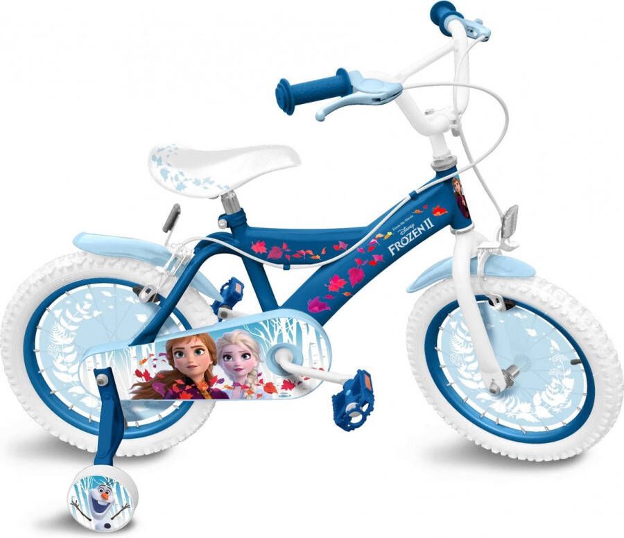 Disney Frozen 2 16 Inch 26 cm Meisjes Knijprem Blauw Wit