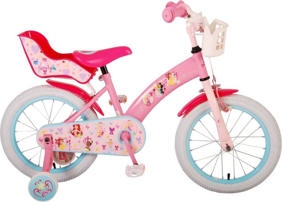 Disney Princess Kinderfiets Meisjes 16 inch Roze