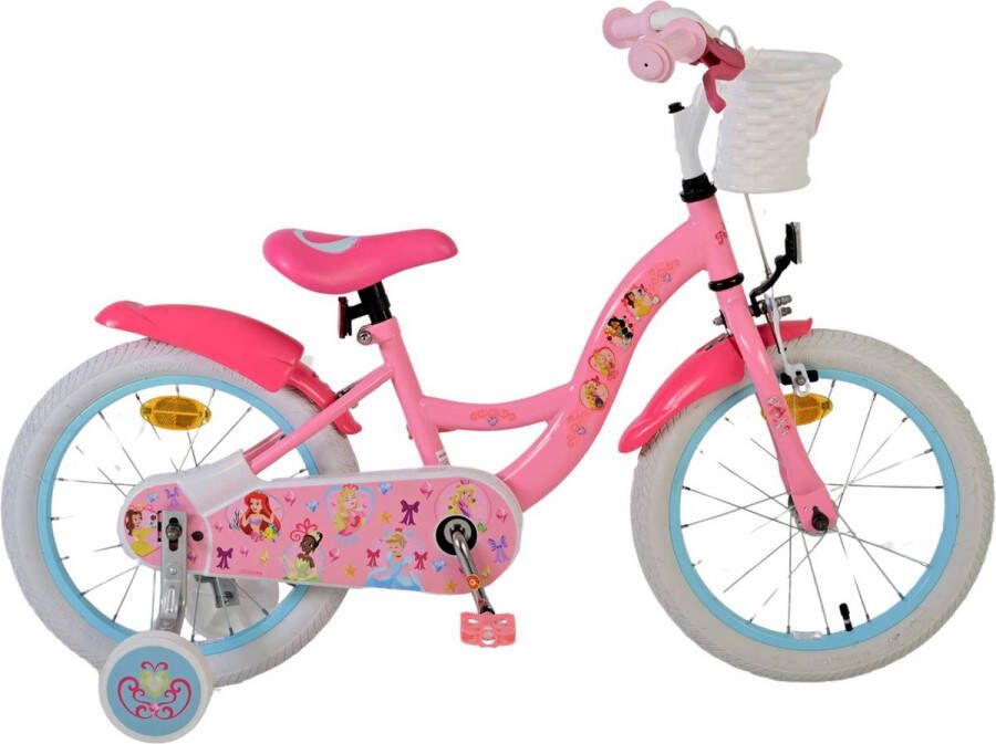 volare Disney Princess Kinderfiets Meisjes 16 inch Roze