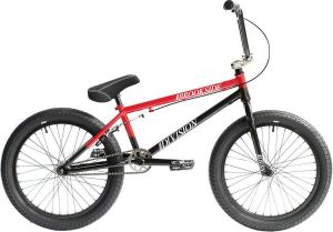 Division Brookside 20 2021 Freestyle BMX Fiets (20.5|Black Red Fade)