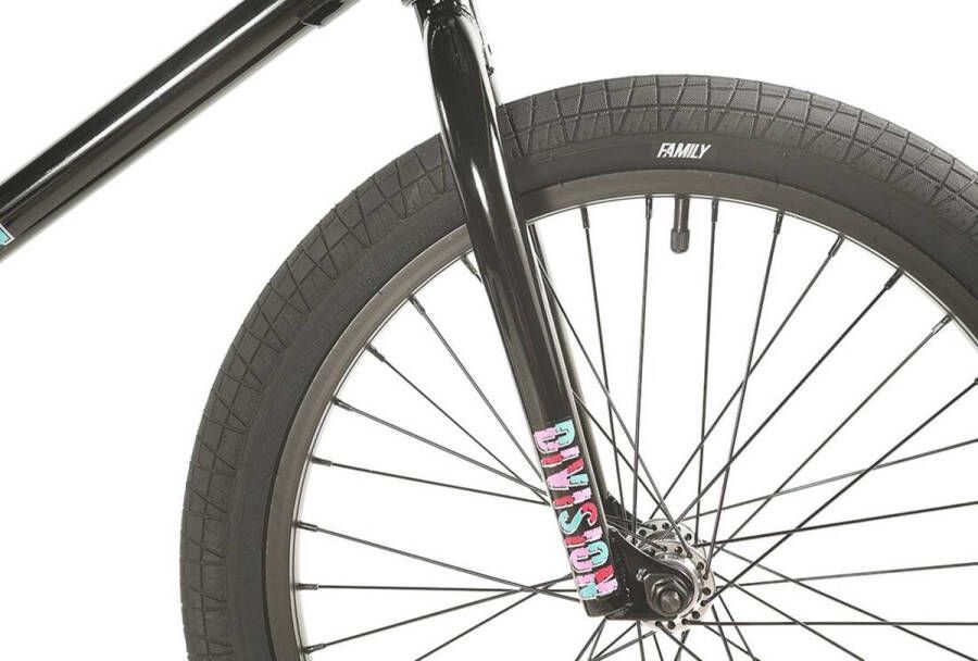 Division Reark 20 2021 Freestyle BMX Fiets (19.5|Black Polished)