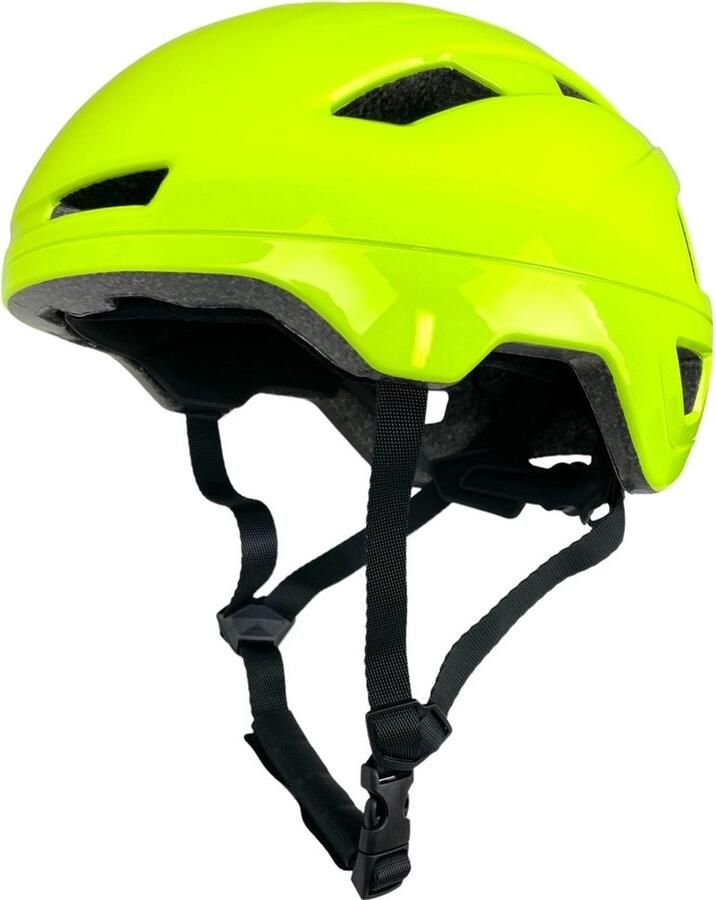 DMP Helm CAB Safety voor speed pedelec snorfiets met Reflectie NTA-8776 gekeurd Geel Maat L 56-62cm