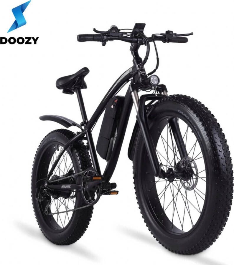 Doozydelivery Elektrische Fatbike Elektrische Mountainbike Off Road 26Inch 1000W Shimano 7 speed