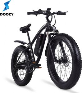 Doozydelivery Elektrische Fatbike Elektrische Mountainbike Off Road 26Inch 1000W Shi o 7 speed