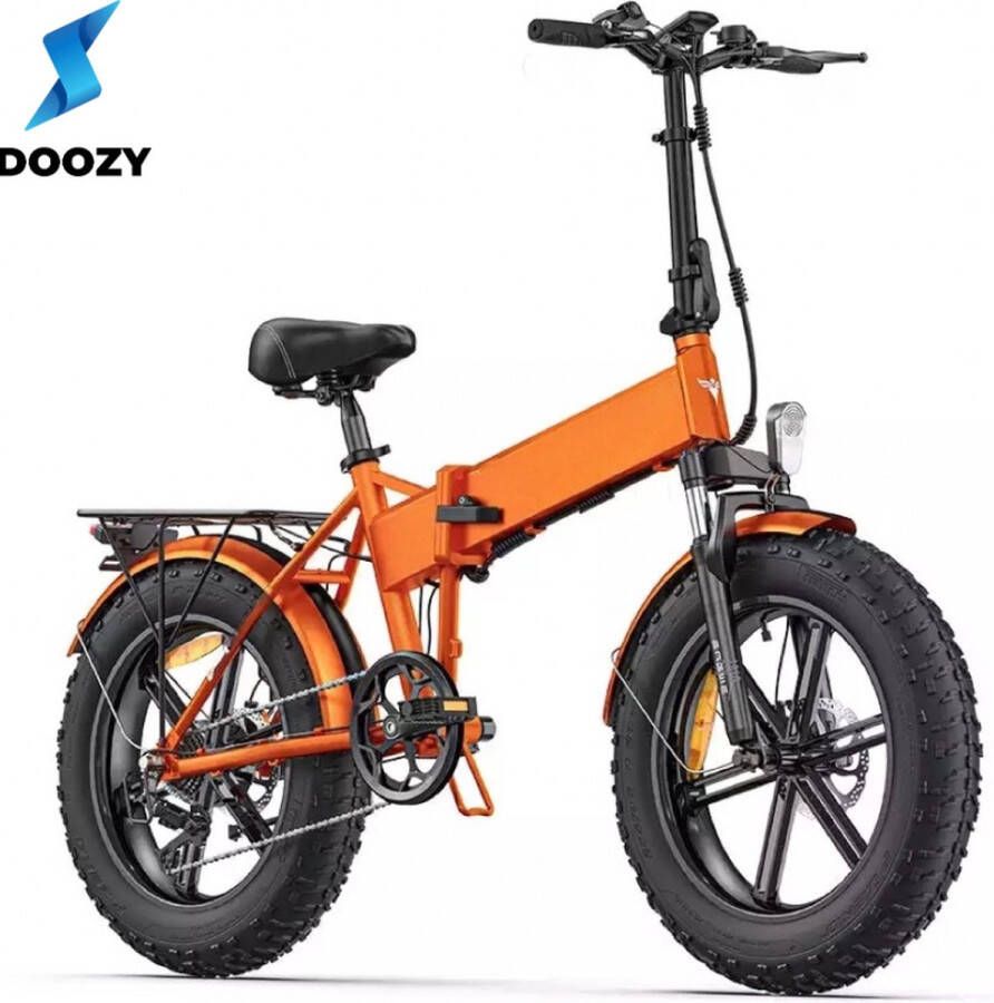 Doozydelivery Elektrische Fatbike Elektrische Vouwfiets Off Road 20Inch 750W Shimano 7 Speed