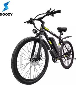 Doozydelivery Elektrische Mountainbike E-bike Off Road 26Inch 500W Shi o 21 speed