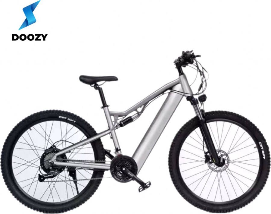 Doozydelivery Elektrische Mountainbike E-bike Off Road 27.5Inch 1000W Shimano 21 speed